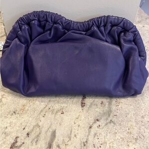 Mansur Gavriel Purple dumpling Clutch Bag